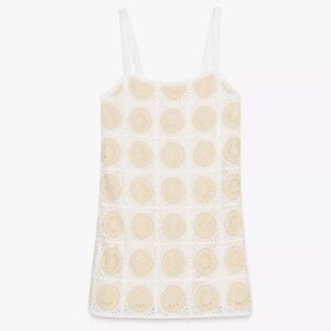 Zara crochet short dress